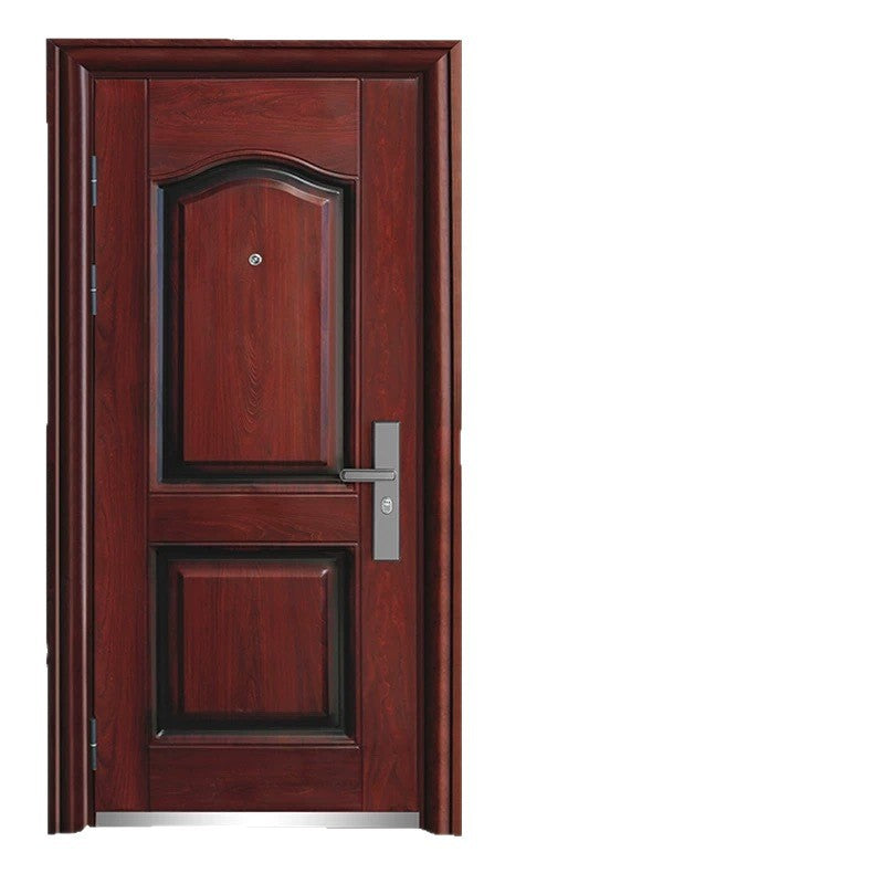 Factory direct sales wholesale security door 7cm entrance single and double double door entrance door rental house project door