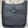 Evelyn tc pattern first layer cowhide evelyne bag mini genuine leather women's bag shoulder crossbody tote bag small bag