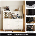 [pearl white] 120 rounded corner sideboard with bull plug