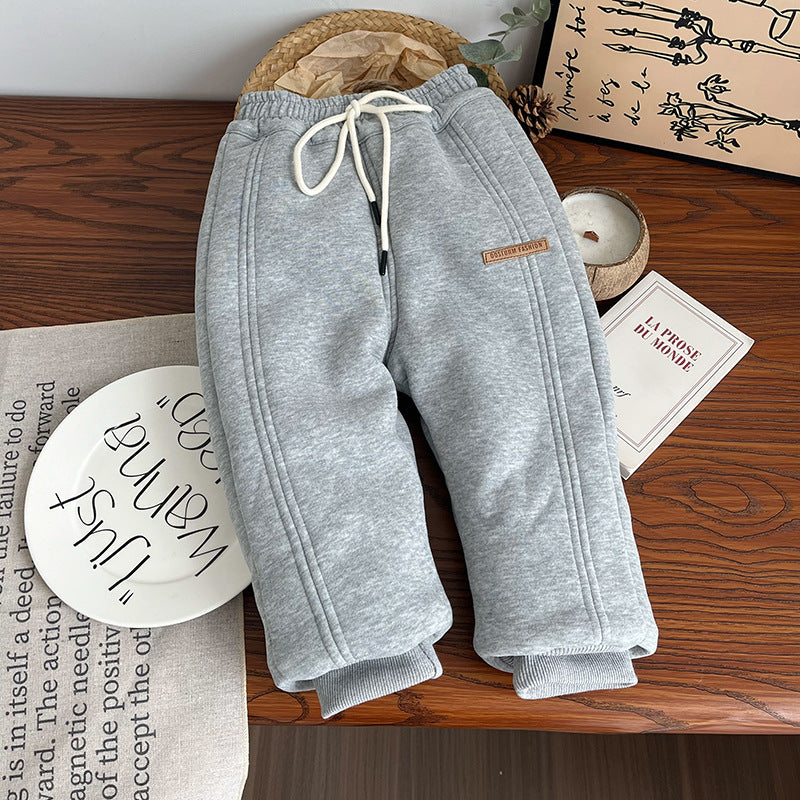 [700g quilted cold resistance - one piece for winter]  new temperature change controllable quilted thickeneded sweatpants cotton
