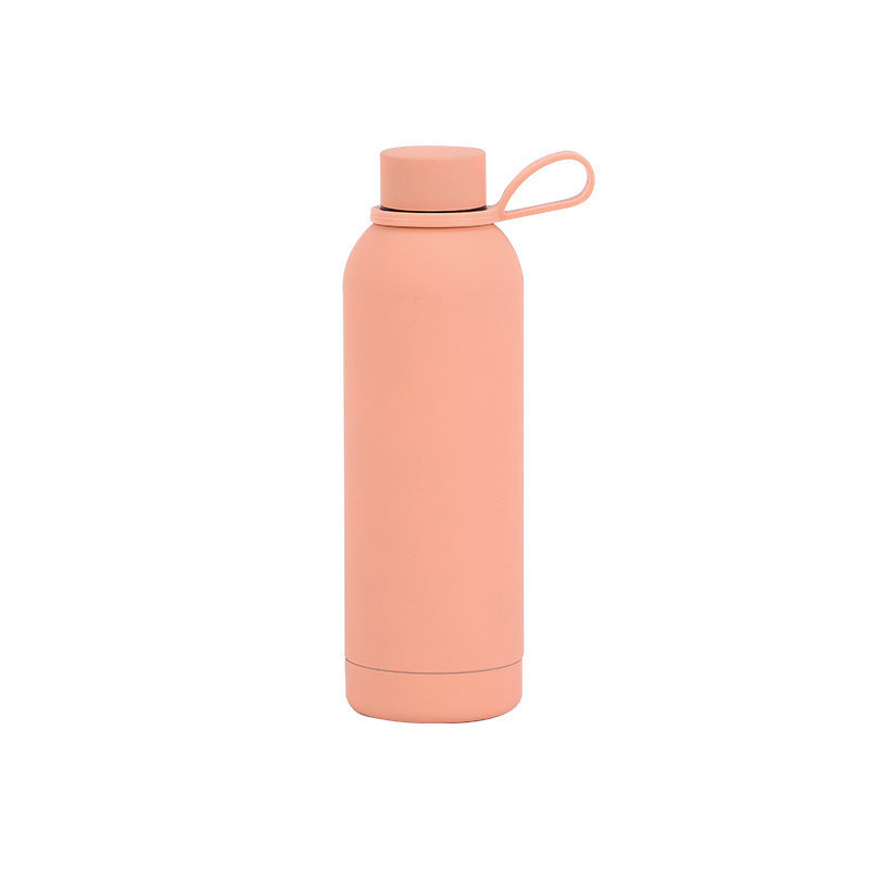 new arrival 304 stainless steel thermos cup large capacity double-layer vacuum small mouth bottle portable car sports water cup