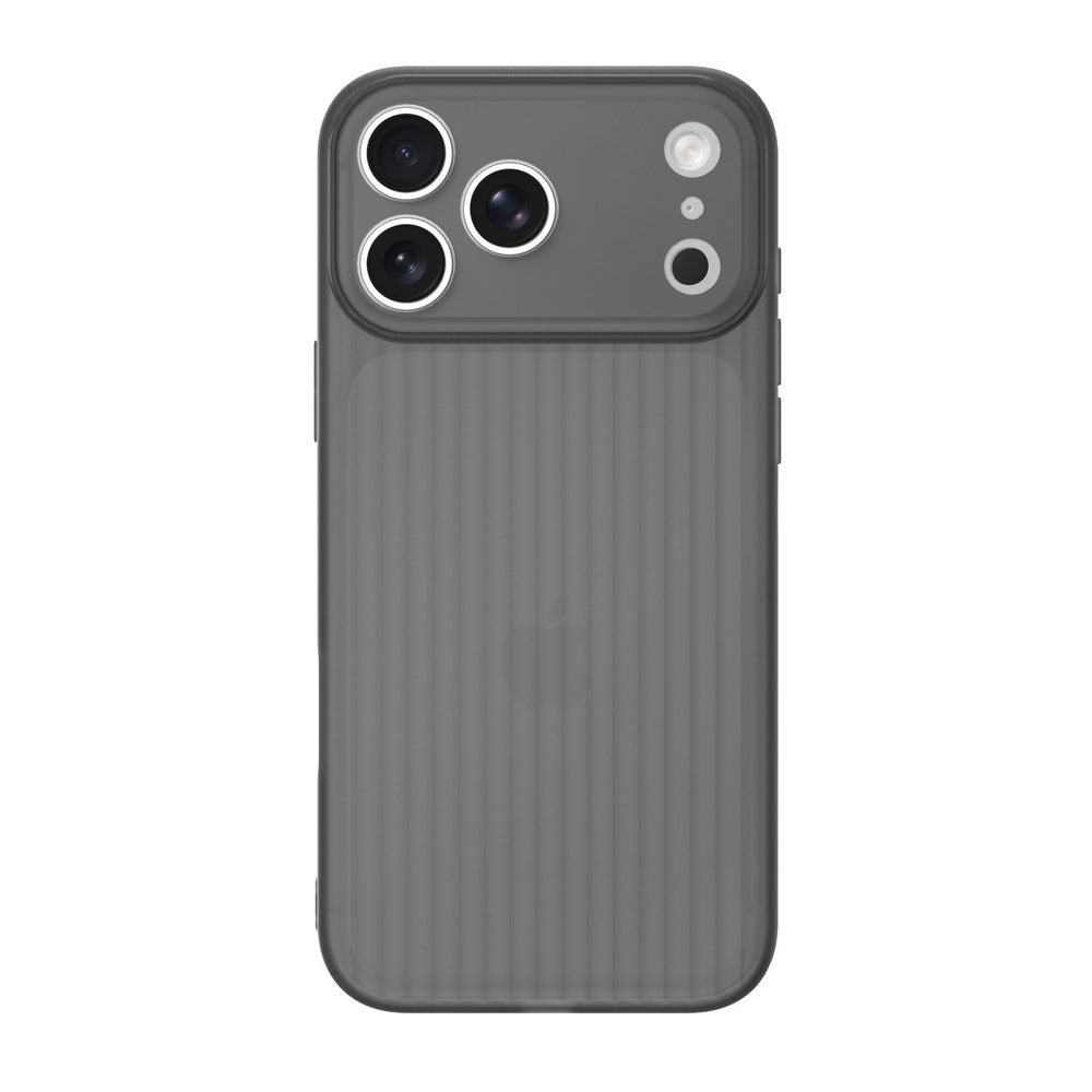 Corrugated tpu soft shell suitable for iphone16 mobile phone case 17pro large window design anti-fingerprint all-inclusive protective case