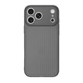Corrugated tpu soft shell suitable for iphone16 mobile phone case 17pro large window design anti-fingerprint all-inclusive protective case