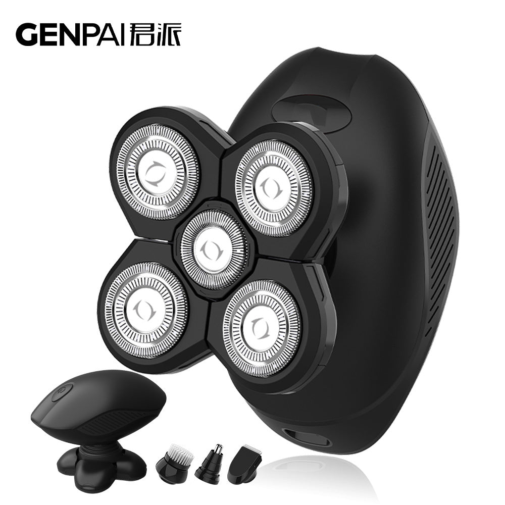 8w8608 shaver 5d razor men's waterproof beard trimmer lithium battery led display triple blade head