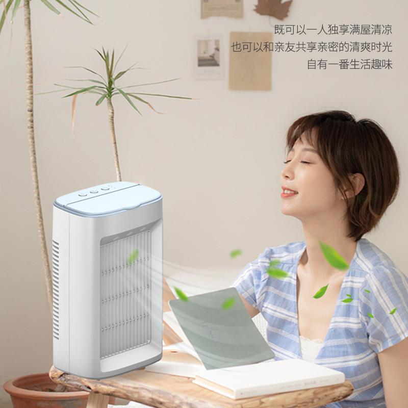New arrivalfor home spray air cooler mini spray air cooler desktop small air conditioner humidifier three-speed circulating air