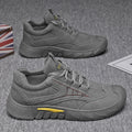Men's winter work safety shoes: new breathable, anti-slip, wear-resistant athletic work shoes for construction, labor, and hiking