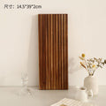 Rectangular [pine] burnt color