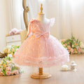 new arrival one-year-old baby girl girl dress bowssense of design shawl princess skirt hostess tutu skirt