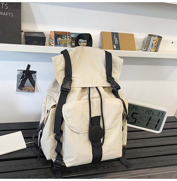 Large capacity travel backpack water-resistant nylon camping hiking backpack multifunctional outdoor sports mountaineering bag