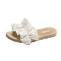 Summernew arrivalladiesfashionoutwear sandals sweeteasiest for match fungus one-line slippers plaid beach sandals
