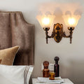 American retro wall lamp - minimalist, unique, creative bedside lamp for bedroom, hallway, corridor, stairway, living room, and study