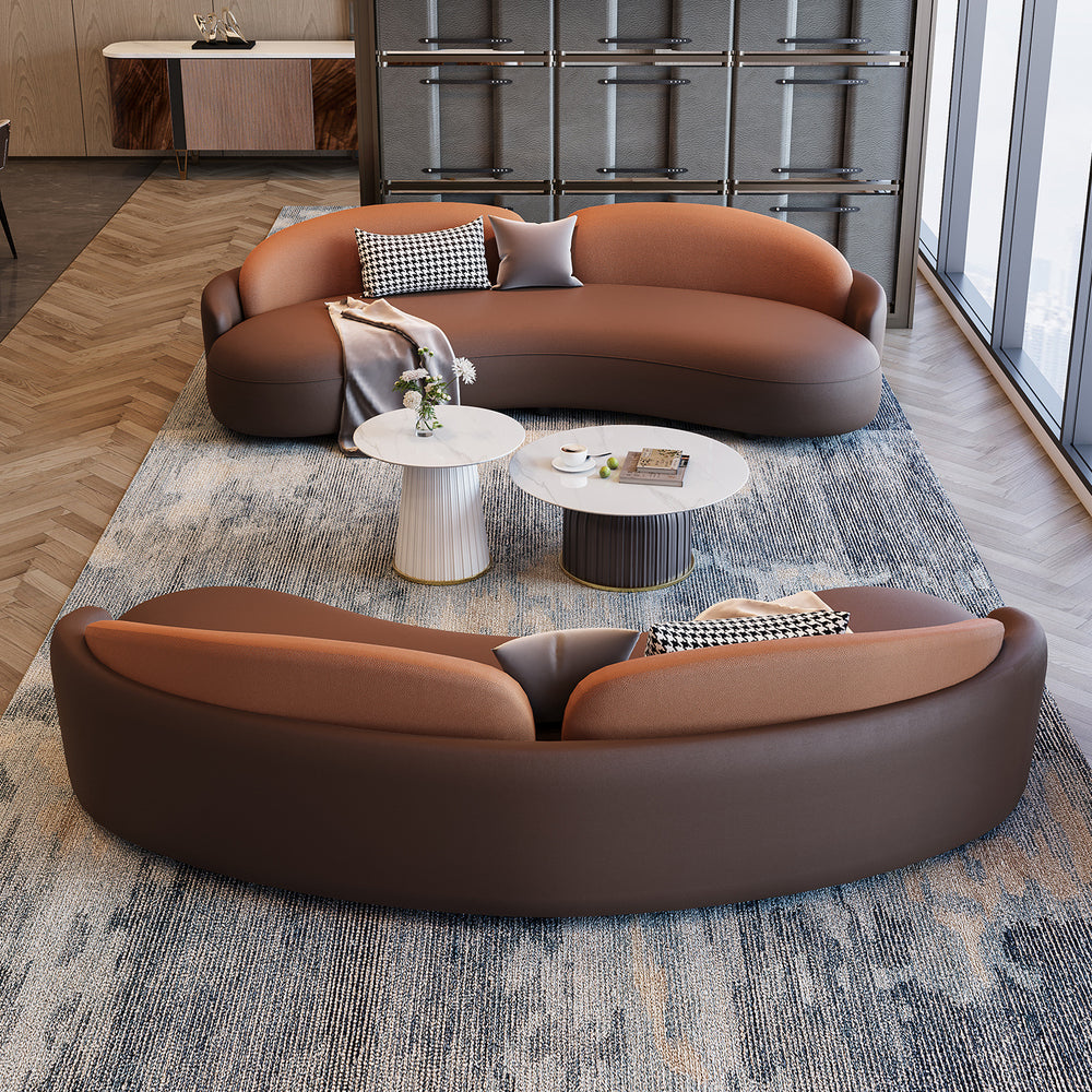 Office negotiation hotel lobby vip club curved sofa modern casual 4s store commercial rest area reception