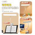 Clip-on desk lamp study light for kids, college students, and dorms - rechargeable eye-care lamp for study and bedside use