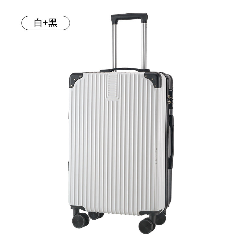 New luggage men's and women's luggage high-value trolley case universal wheel suitcase student password case business