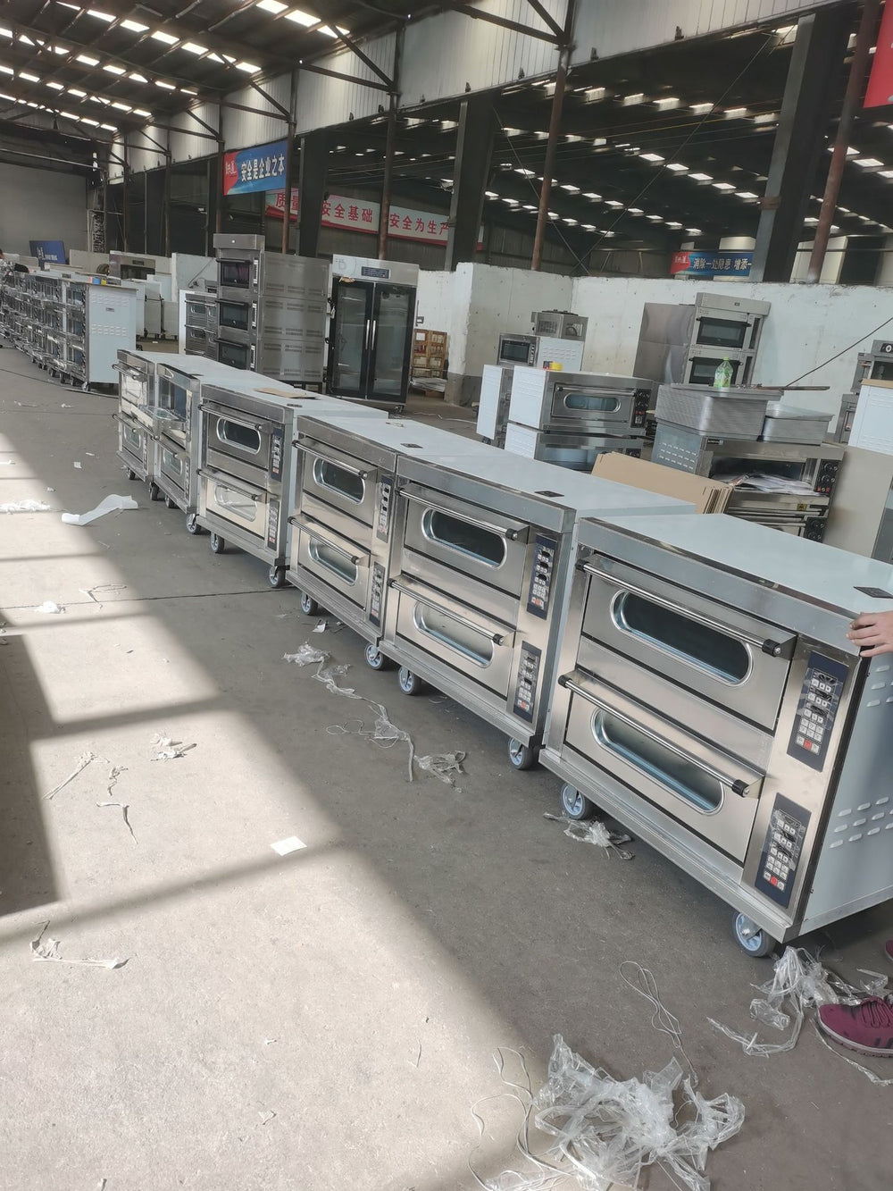 Electric oven, commercial stall, large capacity, one floor, two floors, baking, large bread, pizza, cake, gas oven