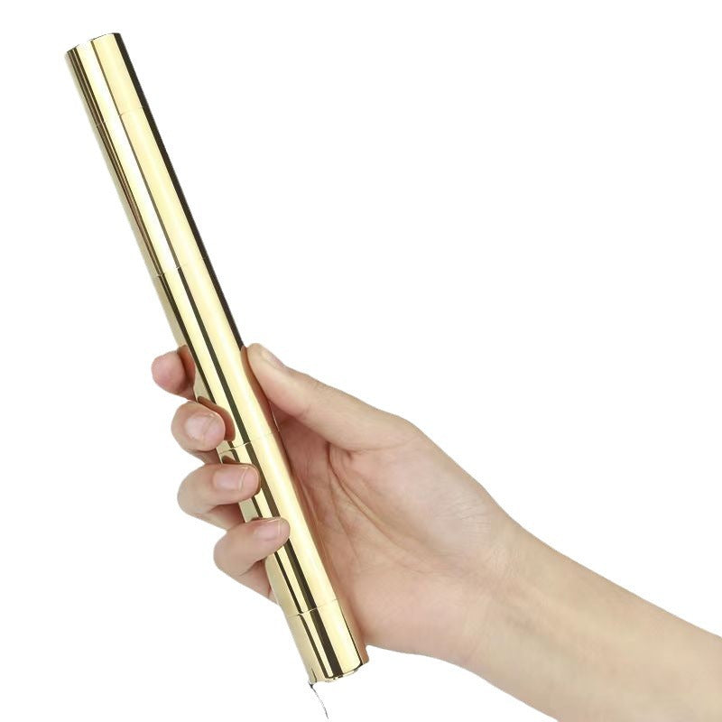 B008 All-copper extended outdoor self-defense adventure finger star pen laser flashlight rescue signal light pointer guide