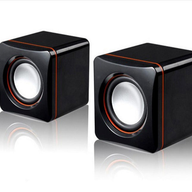 Laptop desktop computer mini small speaker 101c small cube portable mobile phone gift usb small speaker
