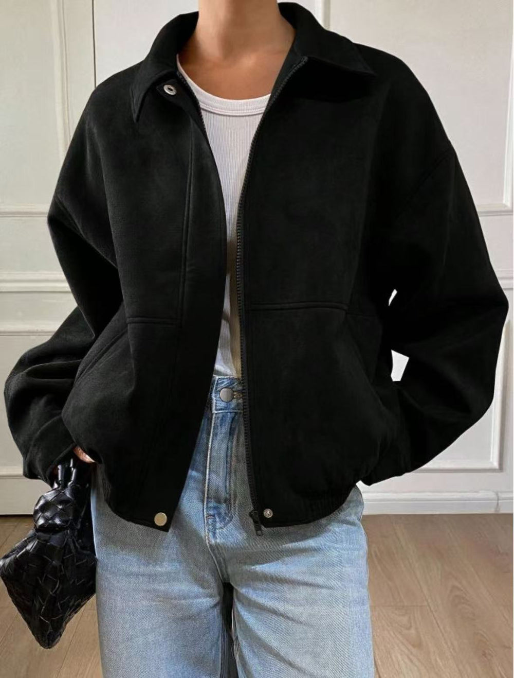 cross-border fashion women's outerwear: new spring/autumn retro high-end casual versatile jacket top