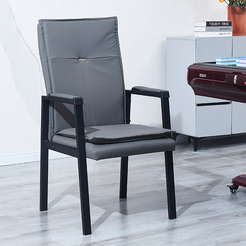 Chess and card room mahjong hall special mahjong chair sedentary comfortable office chair teahouse home thickened double backrest chair