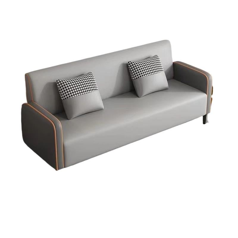 Scandinavian small apartment sofa double three-person living room rental room casual modern apartment simple popular sofa
