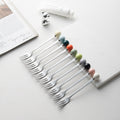 New arrival spoon stainless steel high-looking fork and spoon decal size can be customized for home coffee spoon and fork customization