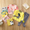 Kids' cotton pajama set - girls' & boys' thermal underwear - wholesale children's home wear