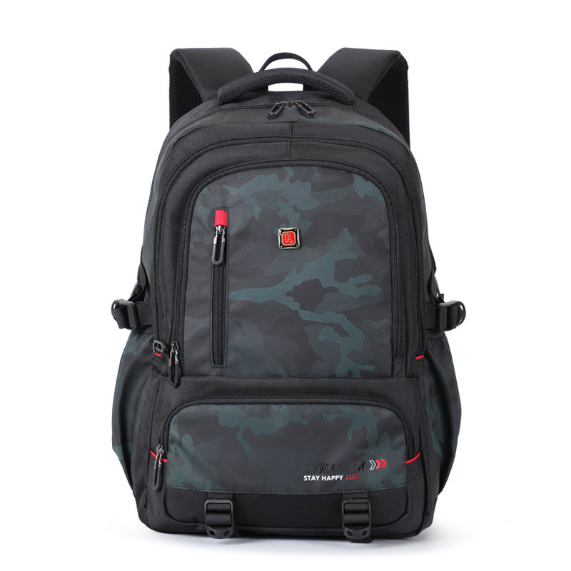 Ruipai junior high school student schoolbag for men and women, large-capacity simple backpack for men, reduce the burden on sixth-grade primary school students schoolbag