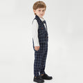 New spring/summer children's clothing: korean style plaid vest, pants, and top three-piece set. wholesale and dropshipping available for baby apparel