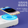 Led smart voice control desk lamp with socket, night light, bedside lamp for bedroom, rental house, sound control light