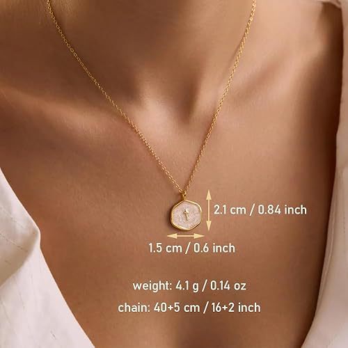 Amazon cross-border hot-selling new cross pendant necklace, copper minimalist niche versatile clavicle chain women's jewelry wholesale