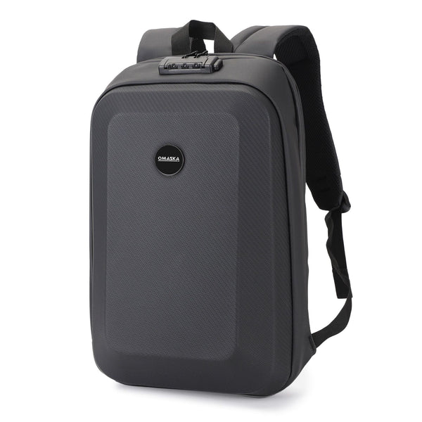 New Hard Shell Business Laptop Backpack Men's Commuter Multifunctional Anti-splashing Lightweight Backpack