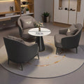 Business casual negotiation table and chair set - ideal for hotels, 4s stores, sales centers, reception areas, dining rooms, and cafes