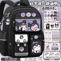 kids school bag for primary school girls school cartoon spine protection and burden reduction large capacity ultra-light backpack wholesale