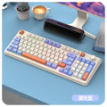 Dazzling silver fox k94 fashion color matching knob keyboard wireless bluetooth dual mode luminous keyboard computer notebook cross-border