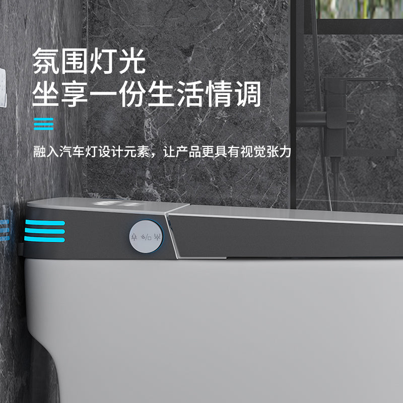 Chaozhou smart toilet - fully automatic, all-in-one, no water pressure limit, instant heating, voice-activated, siphon-flush toilet for home use