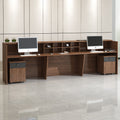 Front desk desk, light luxury real estate, kindergarten reception desk, bar, simple modern office desk, high-end sense