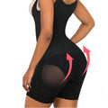 new style shaping waist one-piece shapewear zipper bottom push-up tummy control plus size corset factory wholesale