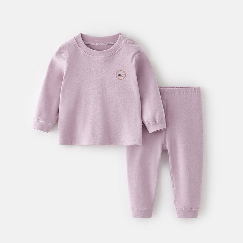 Babibele autumn kids' thermal underwear set - soft and skin-friendly long johns for boys and girls, two-piece set for toddlers and young children