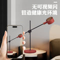 Modern minimalist bedroom eye-care desk lamp, cozy bedside art lamp, nordic style creative designer light