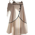 Xibo women's clothing  summer new arrival: popular, high-end, and designer long dress - spring collection, high-waisted, slimming, white