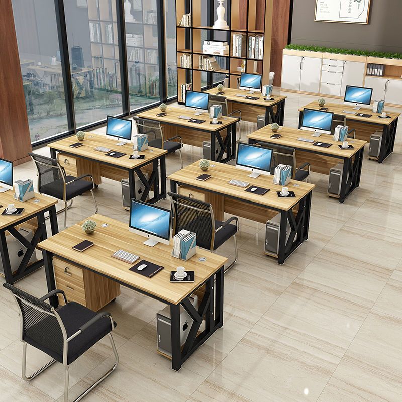 Boss desk office computer desk casual modern for home study desk staff double employee workstation special writing desk