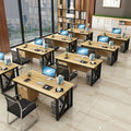 Boss desk office computer desk casual modern for home study desk staff double employee workstation special writing desk