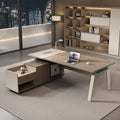 Single boss desk office desk casual modern supervisor desk manager office casual modern desk and chair combination
