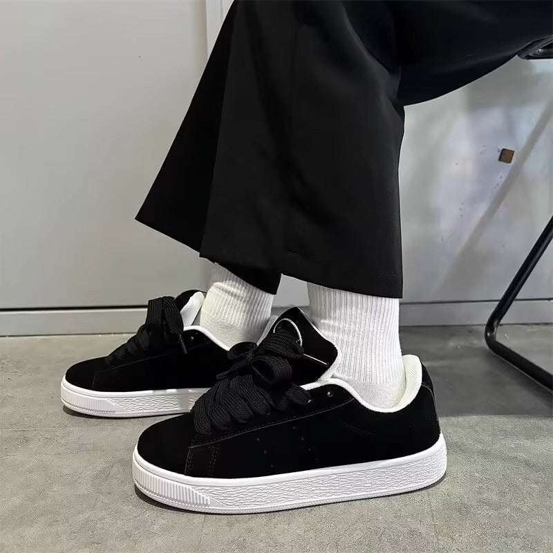 Thick solewhite shoes women's k-styleeasiest for matchplatform shoesspring & fall2026summer breathable new arrivalpopularcasual sports shoes