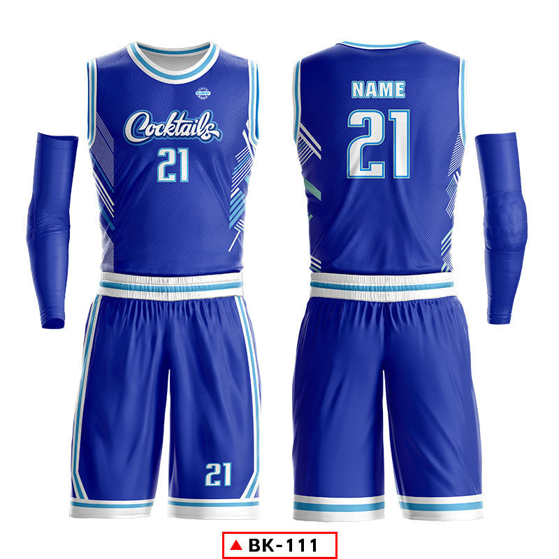 2024 new basketball jersey suit men's custom college student sports training game jersey American basketball jersey printing