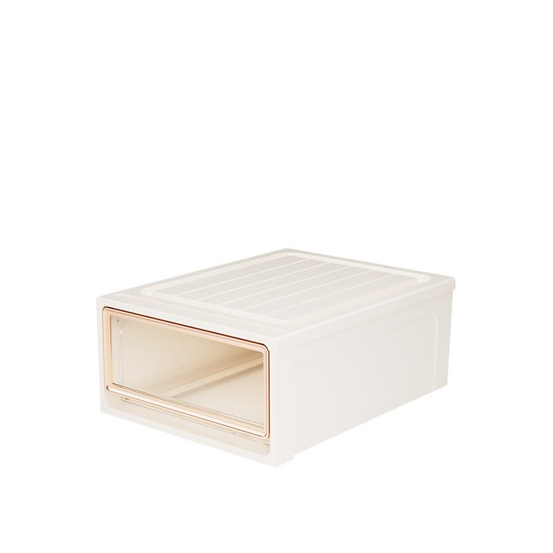 Drawer storage box Plastic locker Household clothes Underwear Clothing finishing Thickened large-capacity storage box