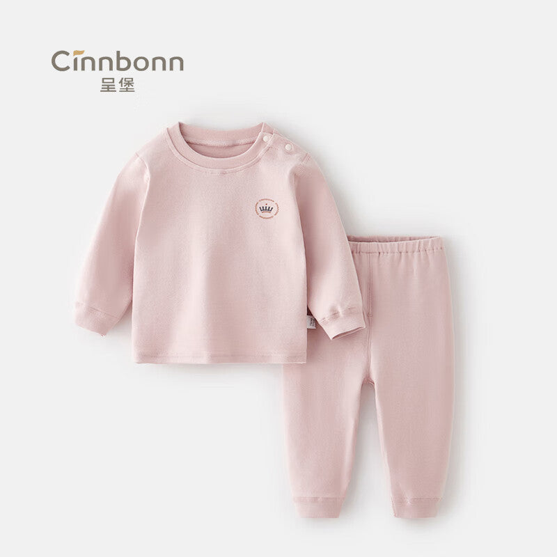Babibele autumn kids' thermal underwear set - soft and skin-friendly long johns for boys and girls, two-piece set for toddlers and young children