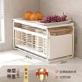 Kitchen multi-layer storage rack cabinet shelf cabinet pull basket sink dish seasoning pull-out layered rack