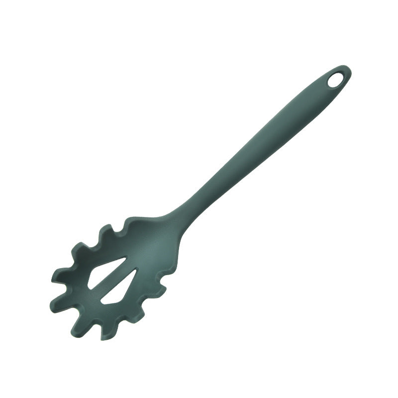 Cooking utensils, silicone spoons, all-inclusive spoons, household spoons, medium salad spoons for children