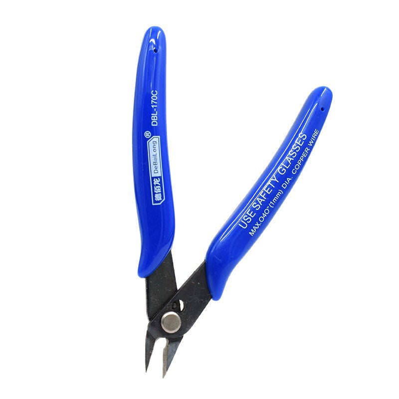 DBL170C oblique mouth pliers mini electronic oblique mouth scissors hand-cut, trimming line small scissors Ruyi pliers nozzle